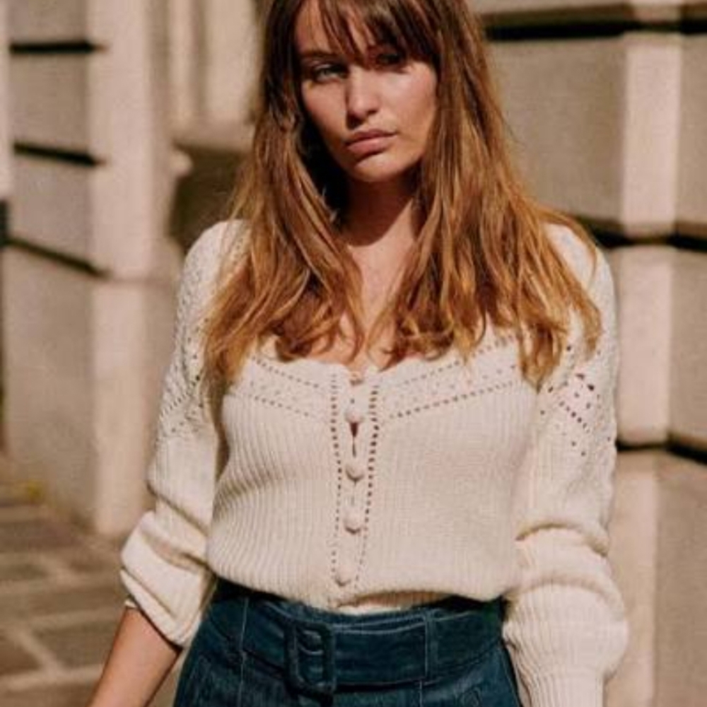 Sezane Moira Jumper XS NWOT